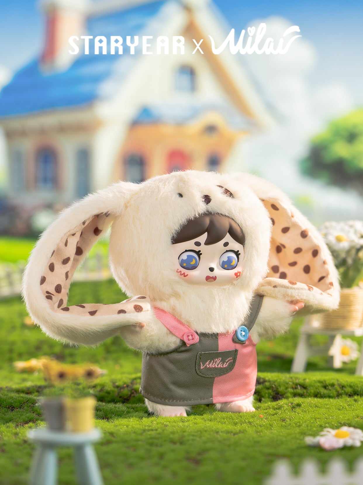 STARYEAR Plush Toy Milai Forest Invitation Long-Ear Series Blind Box - 6PCs Random Collectible Figures Whole Set