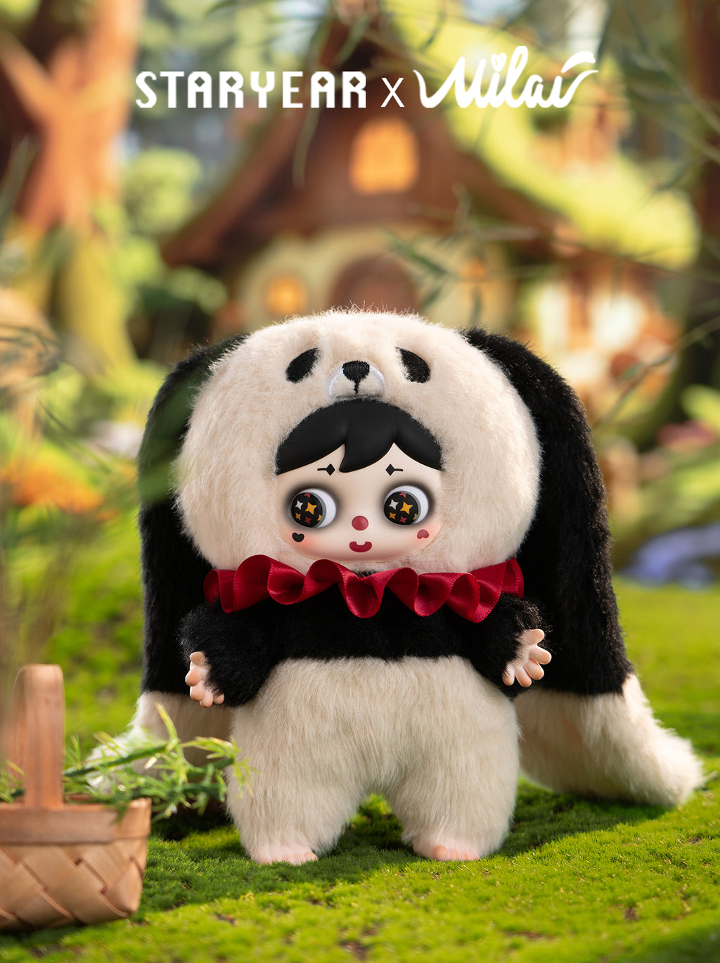 STARYEAR Plush Toy Milai Forest Invitation Long-Ear Series Blind Box - 6PCs Random Collectible Figures Whole Set