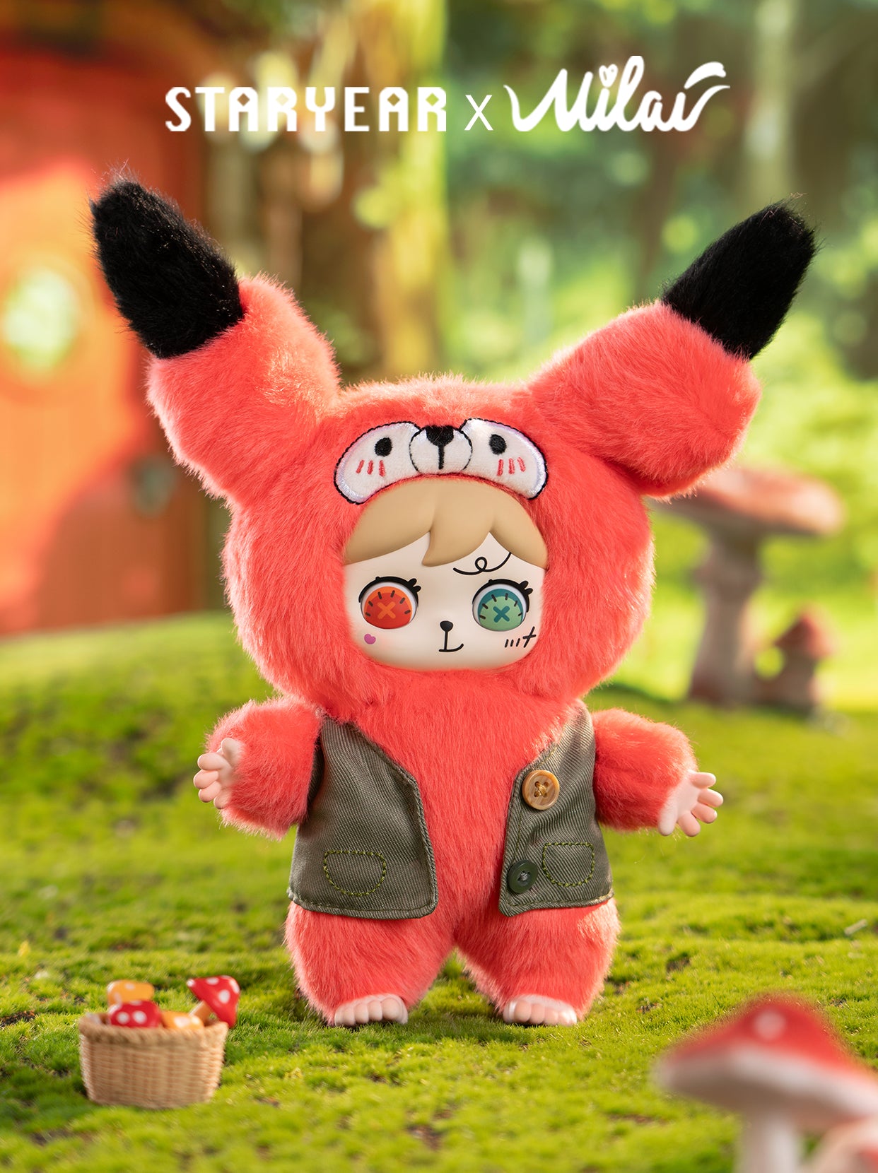 STARYEAR Plush Toy Milai Forest Invitation Long-Ear Series Blind Box - 6PCs Random Collectible Figures Whole Set