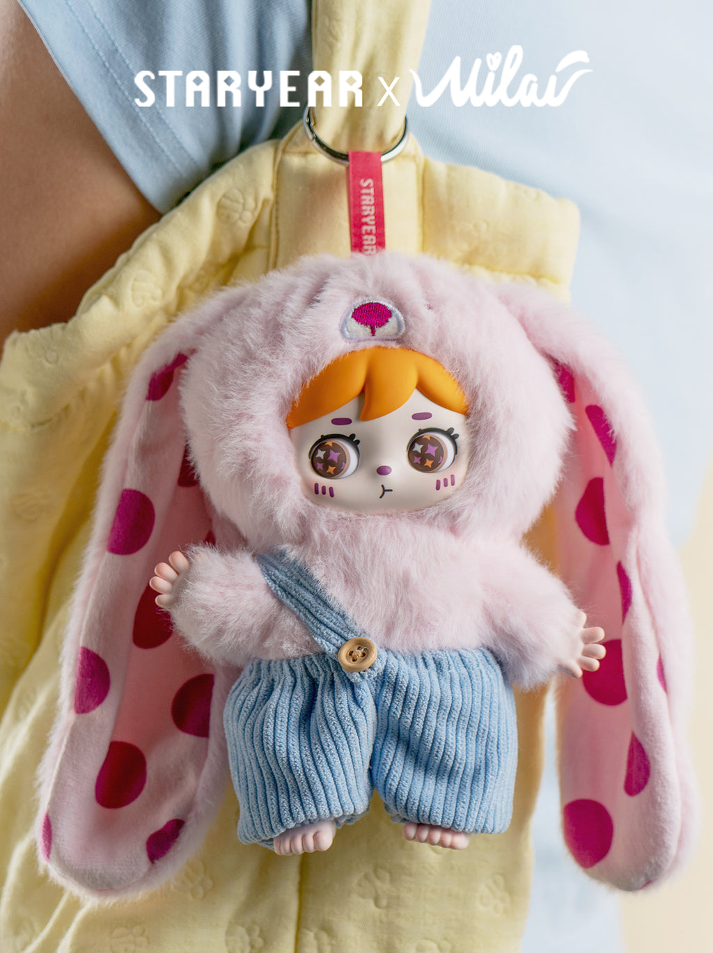 STARYEAR Plush Toy Milai Forest Invitation Long-Ear Series Blind Box - 6PCs Random Collectible Figures Whole Set