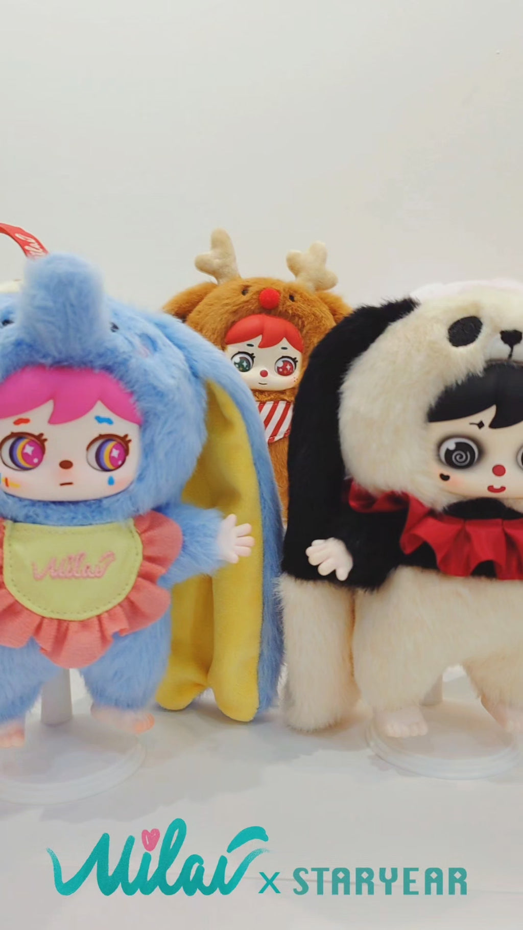 STARYEAR Plush Toy Milai Forest Invitation Long-Ear Series Blind Box - 6PCs Random Collectible Figures Whole Set